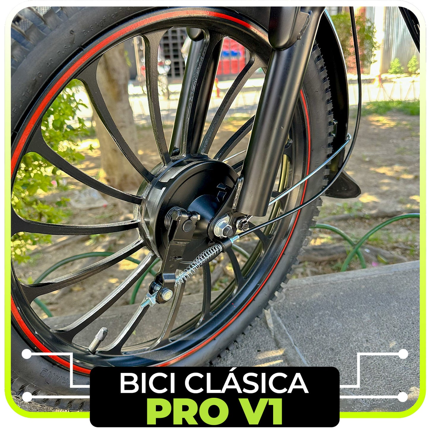Bici Eléctrica Clásica Pro V1