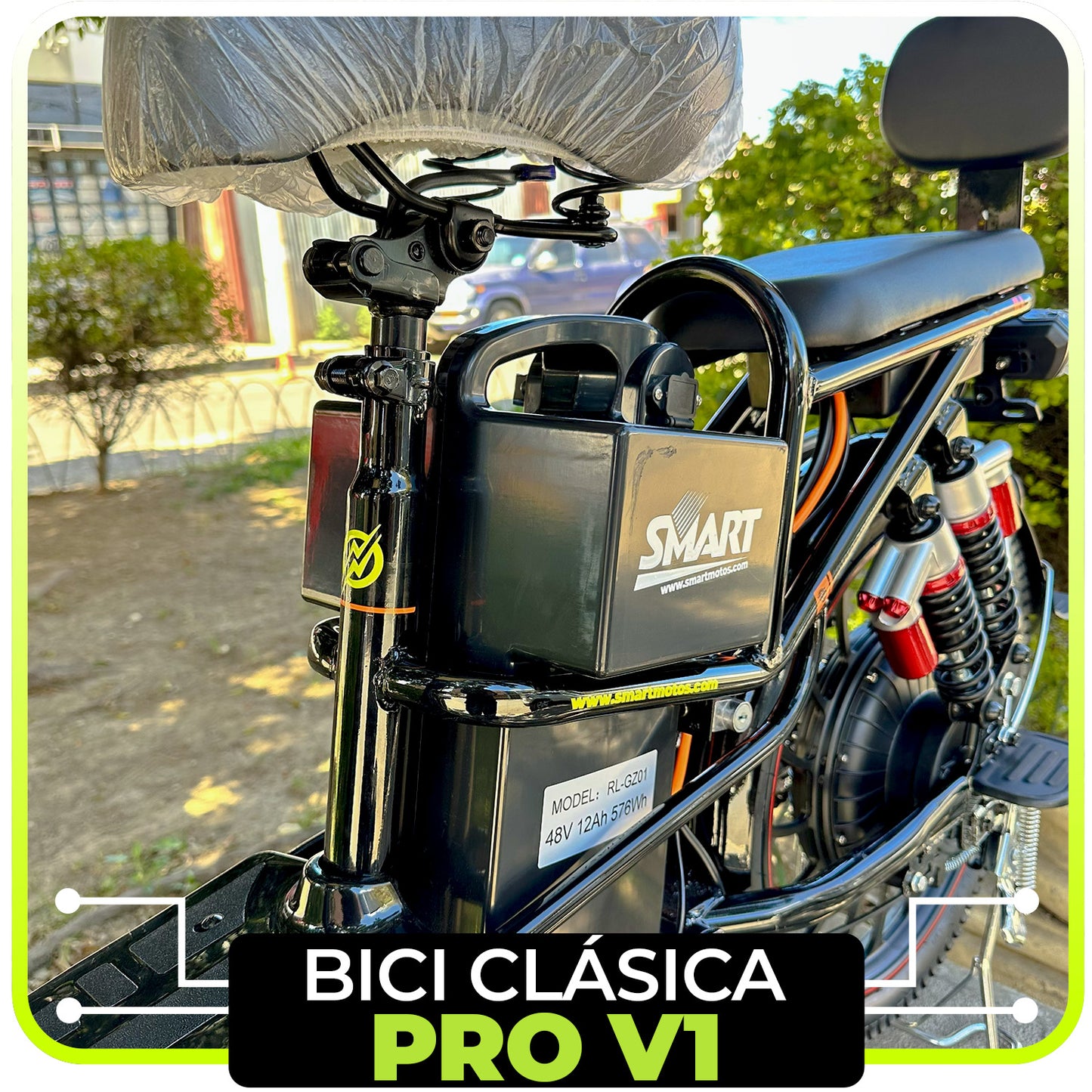 Bici Eléctrica Clásica Pro V1