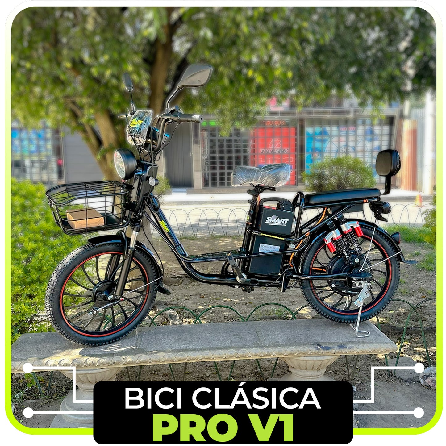 Bici Eléctrica Clásica Pro V1