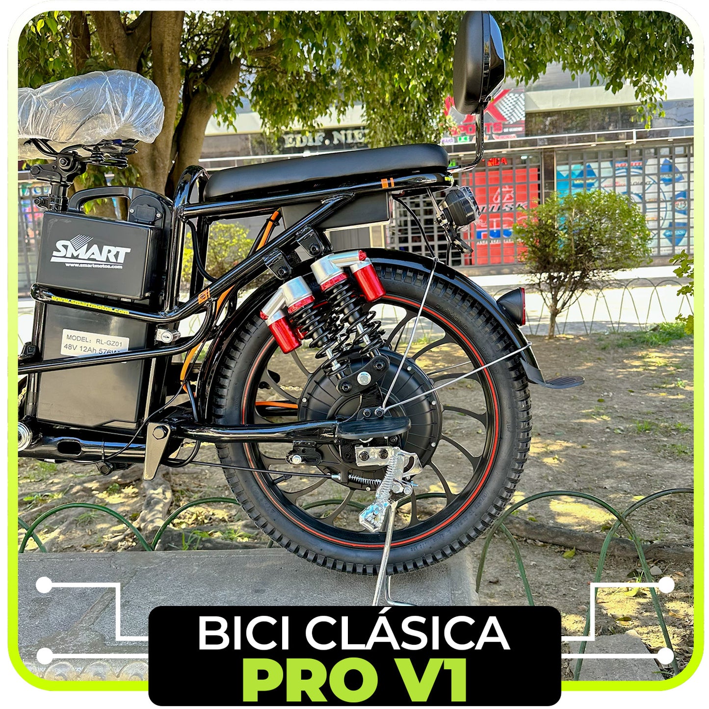 Bici Eléctrica Clásica Pro V1