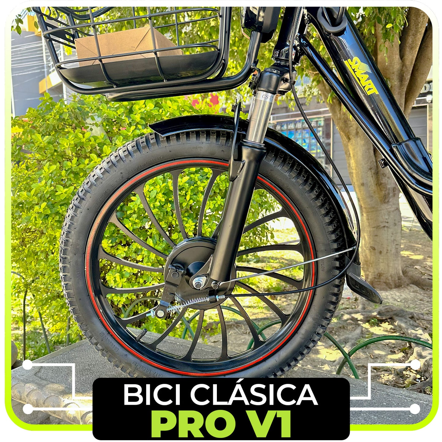 Bici Eléctrica Clásica Pro V1