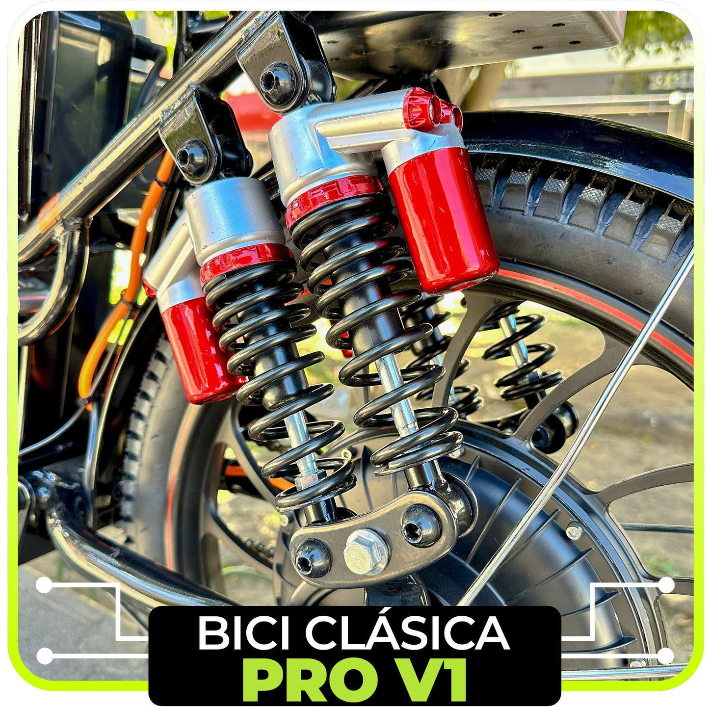 Bici Eléctrica Clásica Pro V1