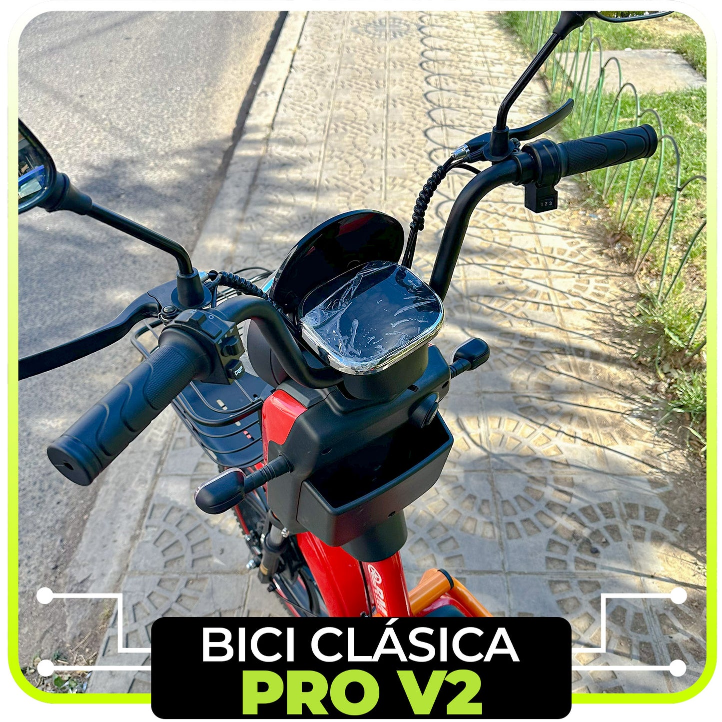 Bici Eléctrica Clásica Pro V2