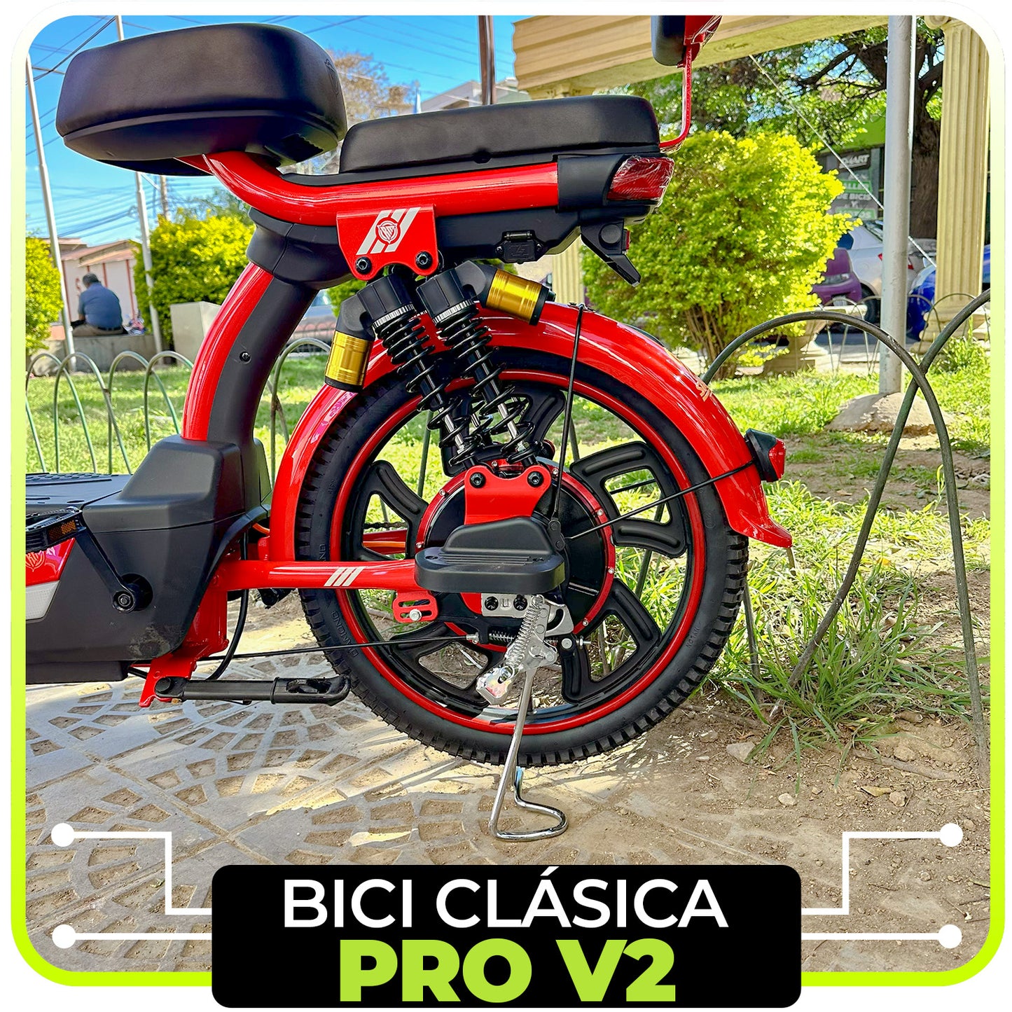 Bici Eléctrica Clásica Pro V2