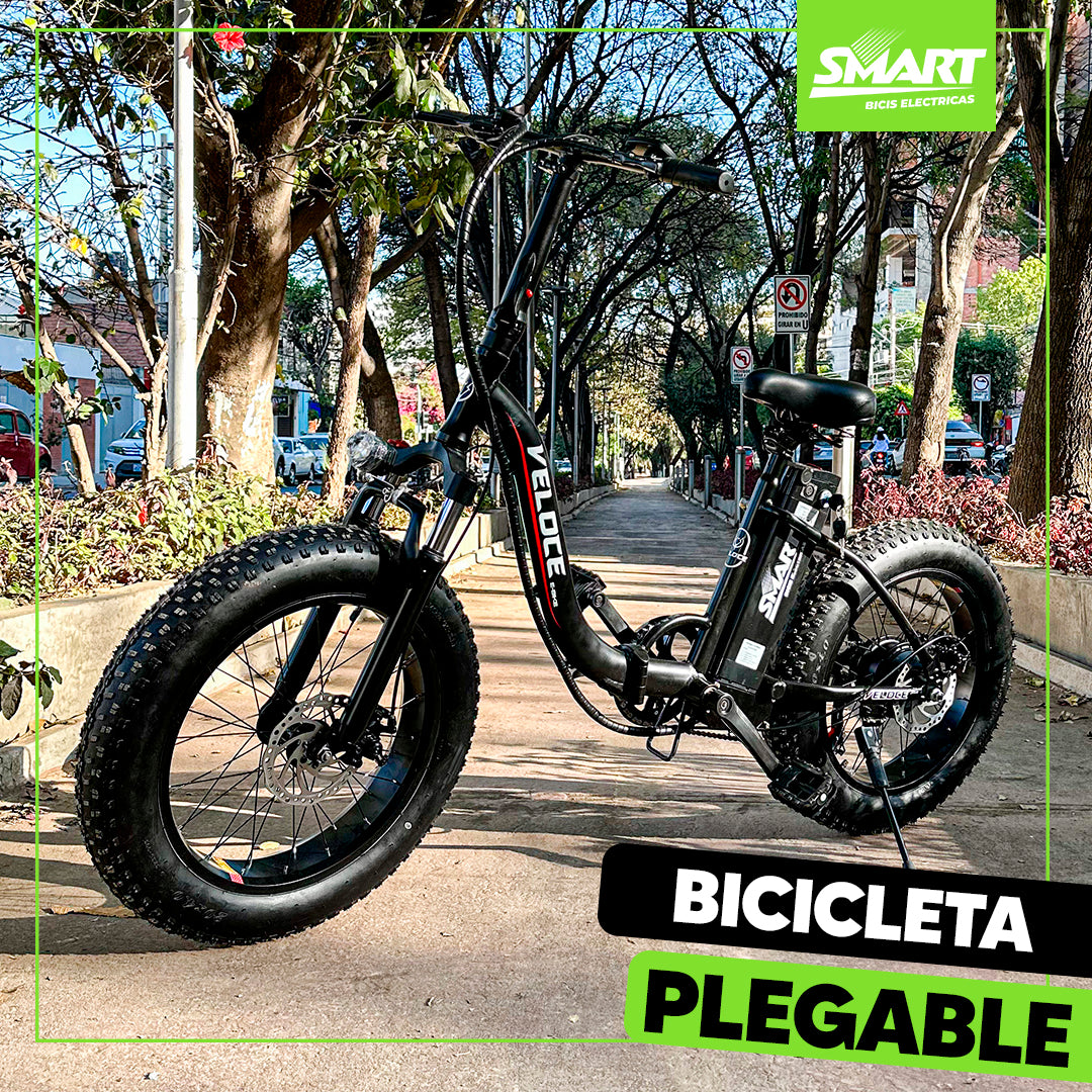 Bici Eléctrica FAT Plegable - Llantas Gruesas