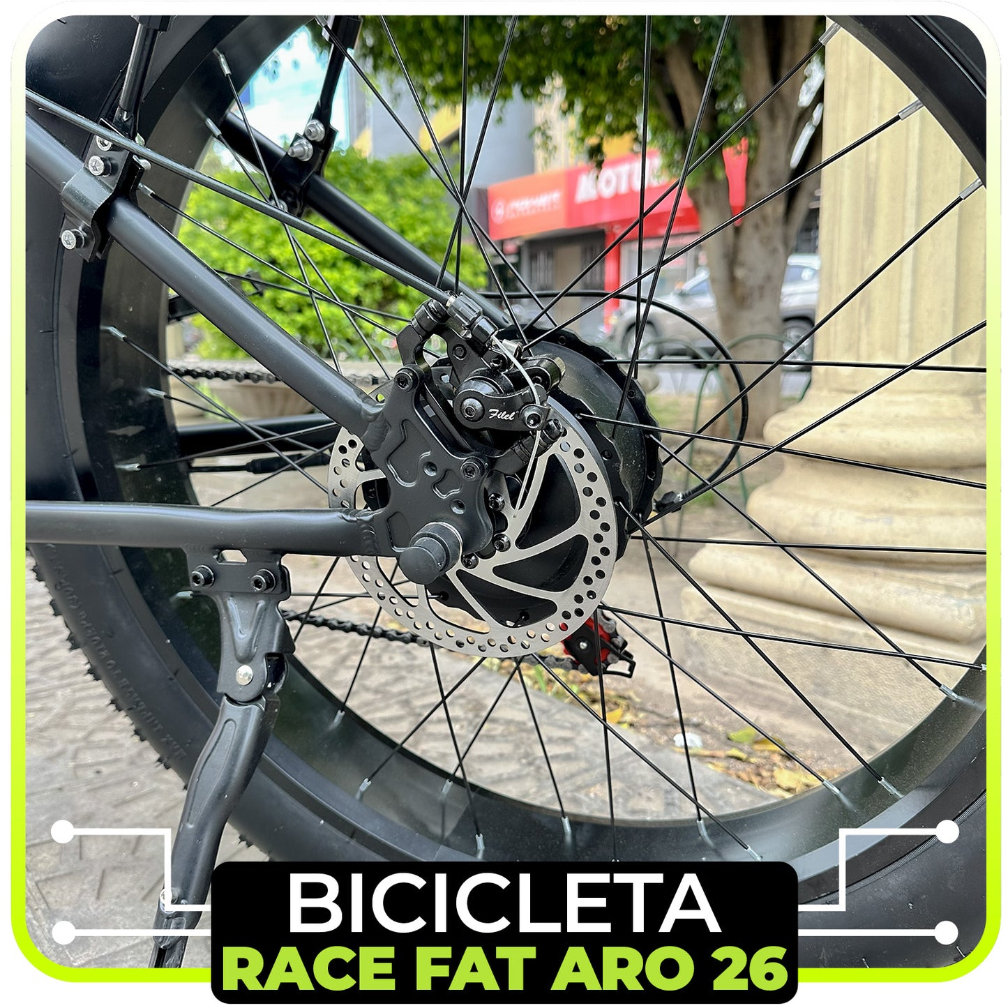 Bicicleta Race Fat Aro 26