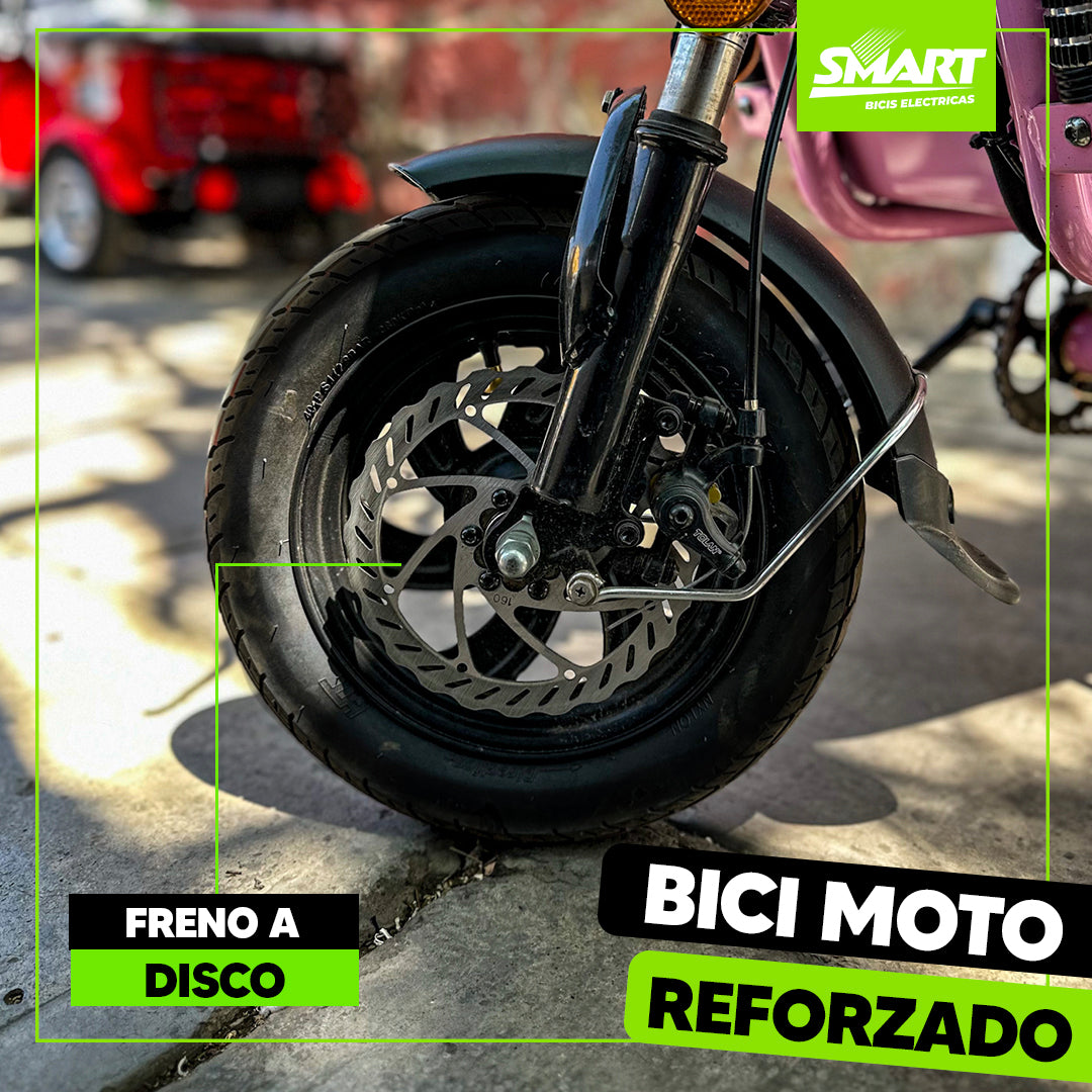 Bici Moto eléctrica + Baulera especial para mascotas