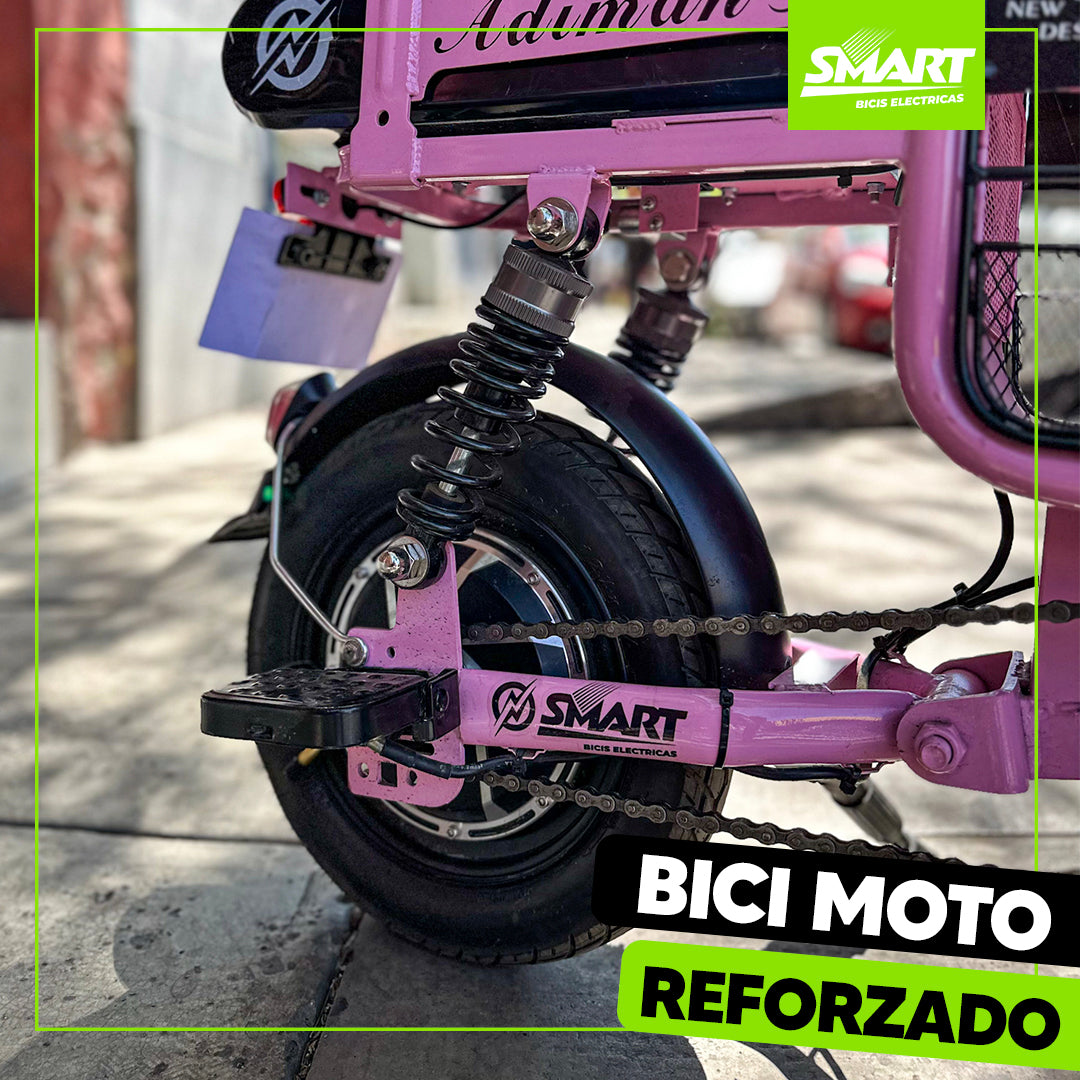 Bici Moto eléctrica + Baulera especial para mascotas