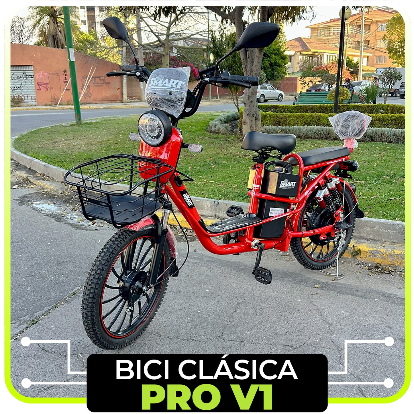 Bici Eléctrica Clásica Pro V1