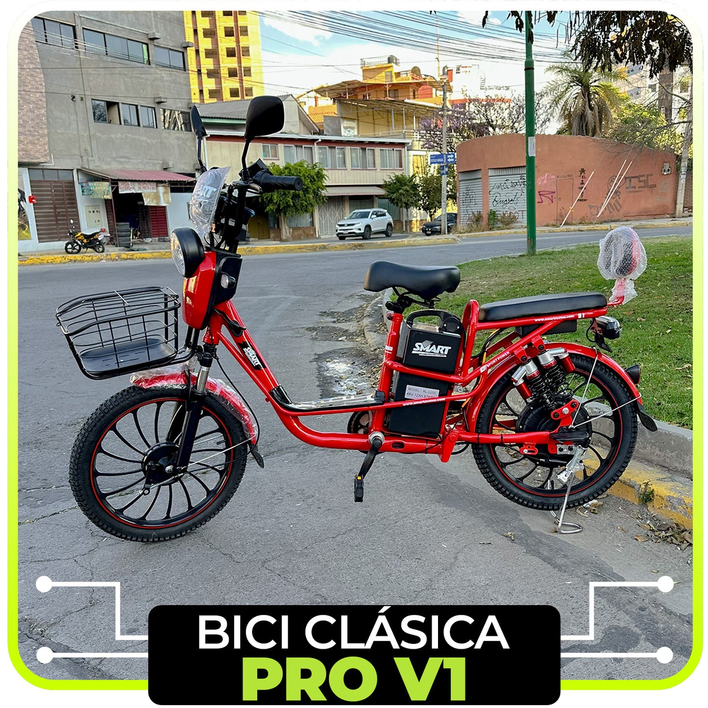 Bici Eléctrica Clásica Pro V1