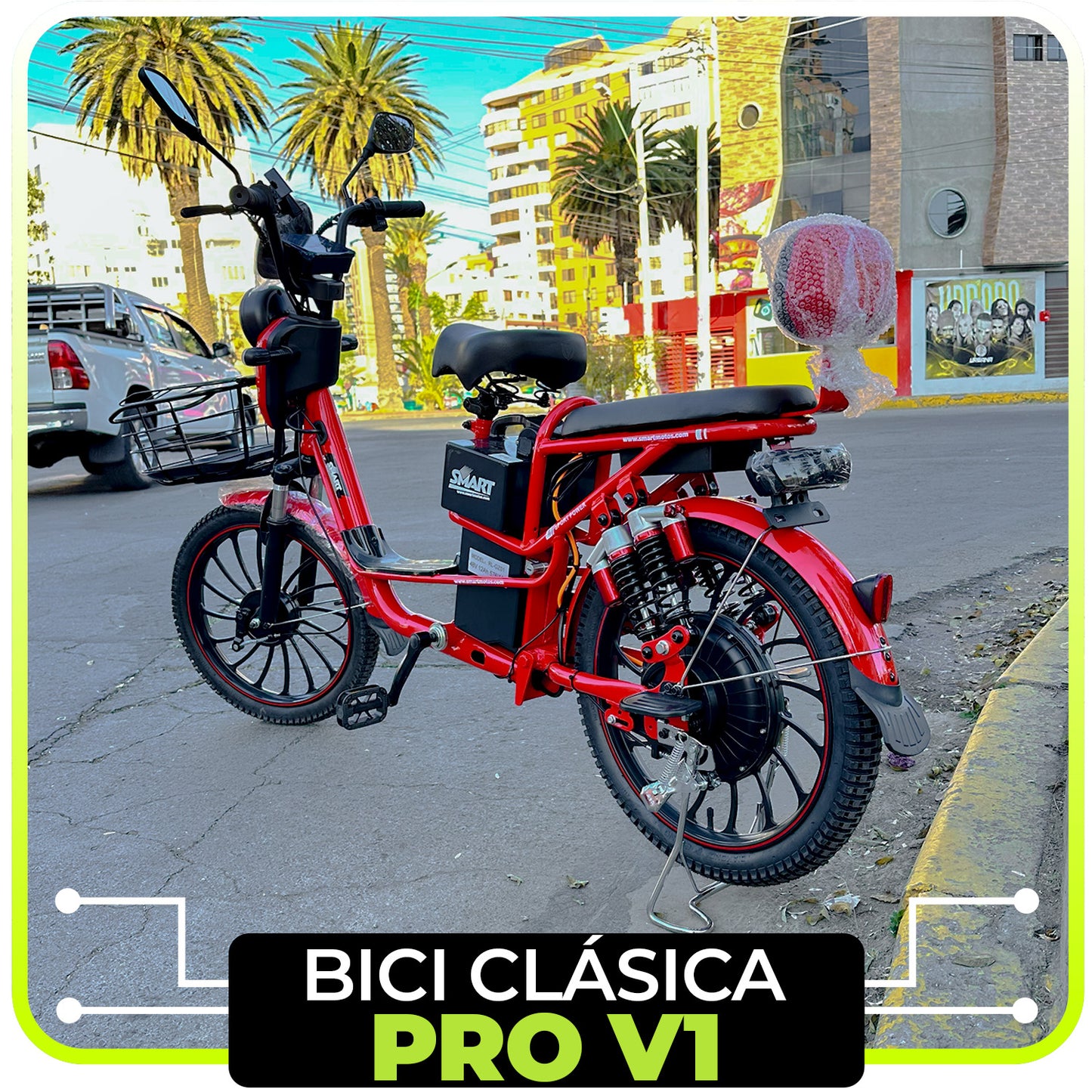 Bici Eléctrica Clásica Pro V1