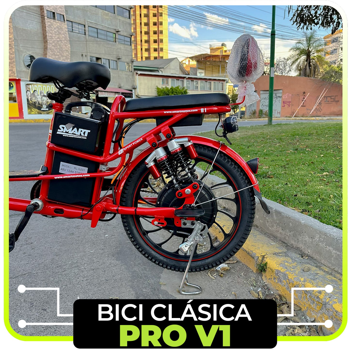 Bici Eléctrica Clásica Pro V1