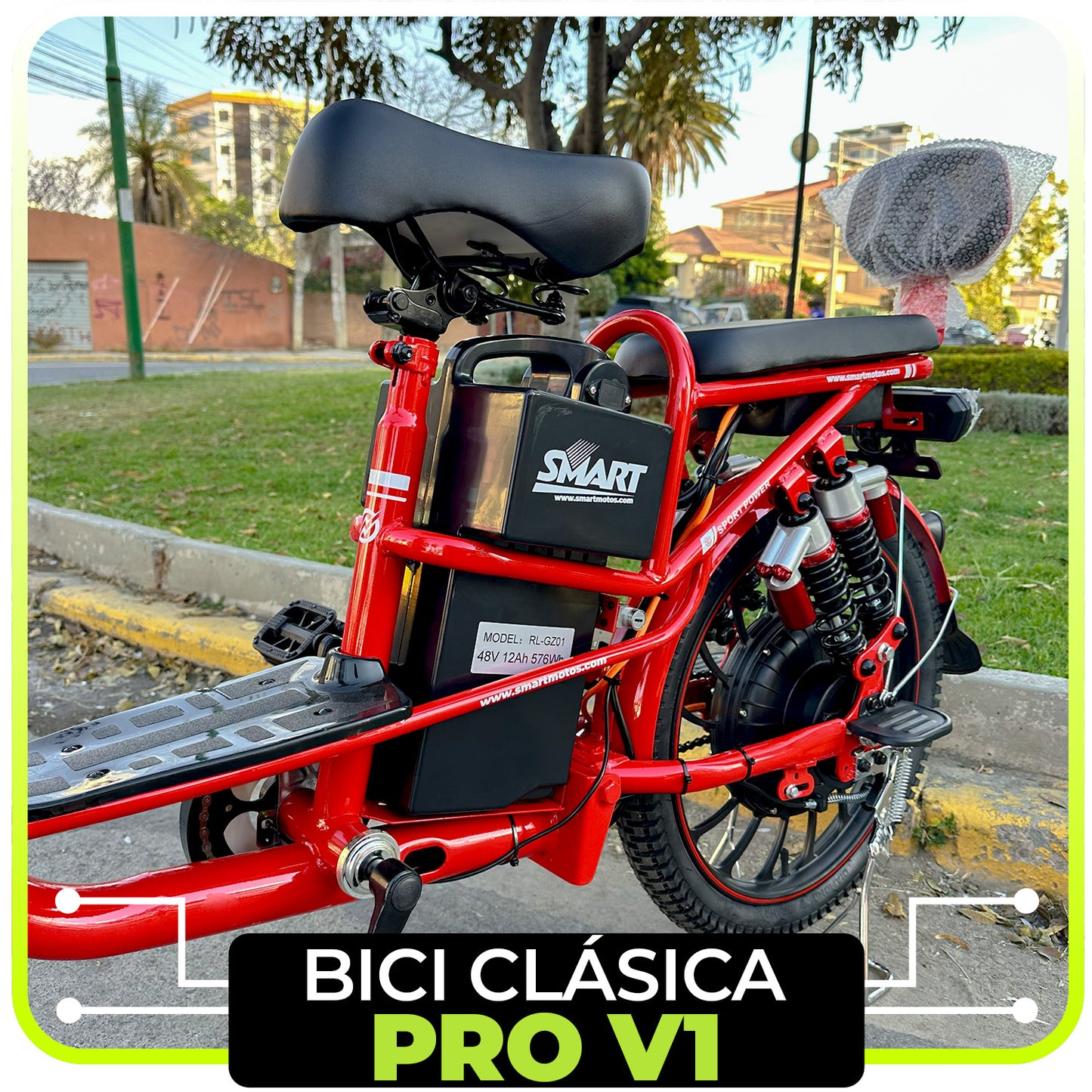 Bici Eléctrica Clásica Pro V1