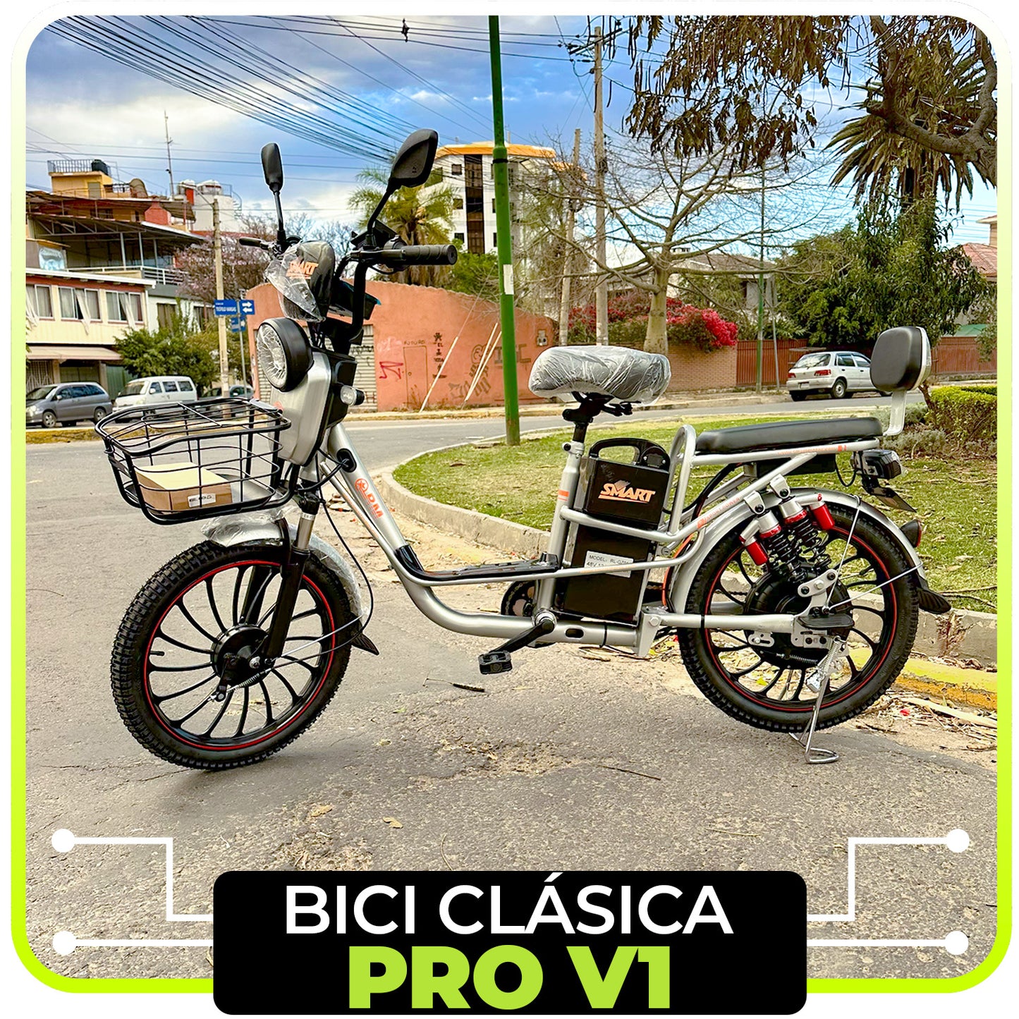 Bici Eléctrica Clásica Pro V1