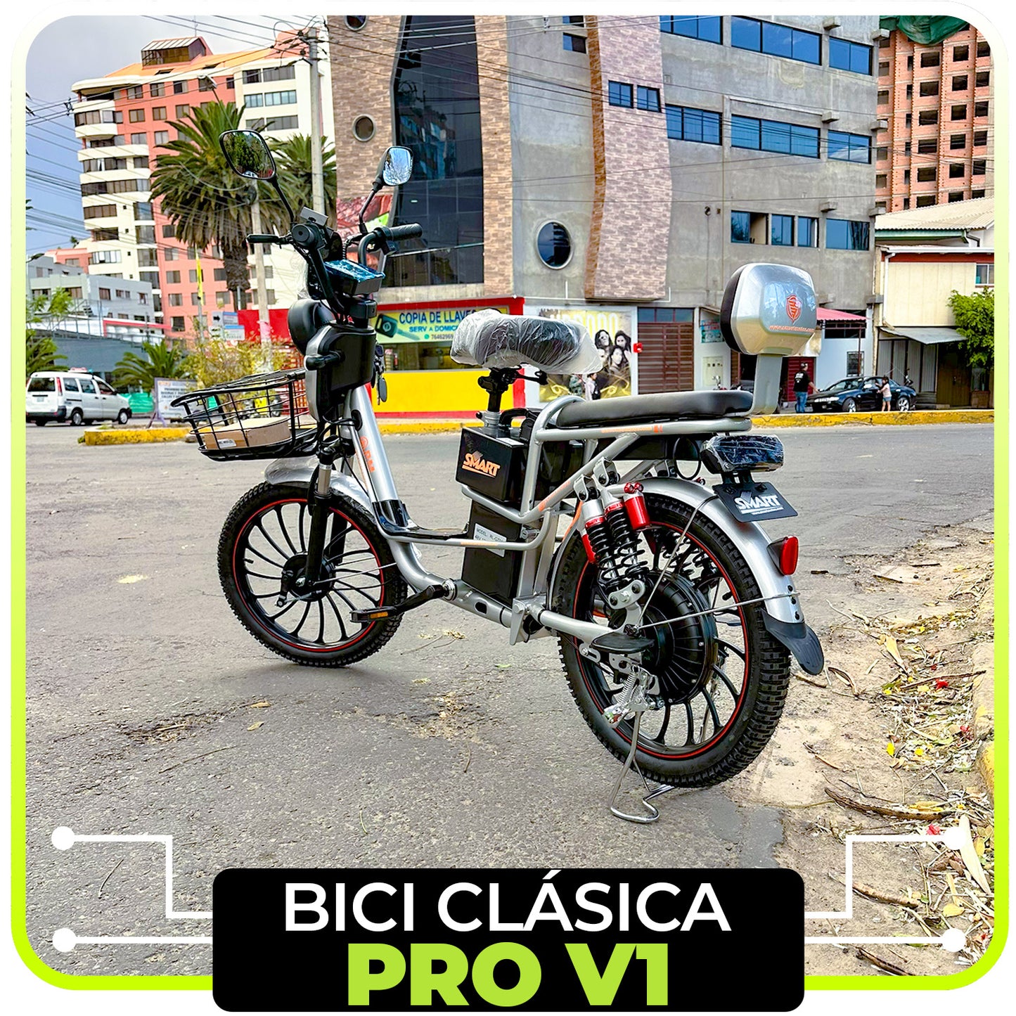 Bici Eléctrica Clásica Pro V1
