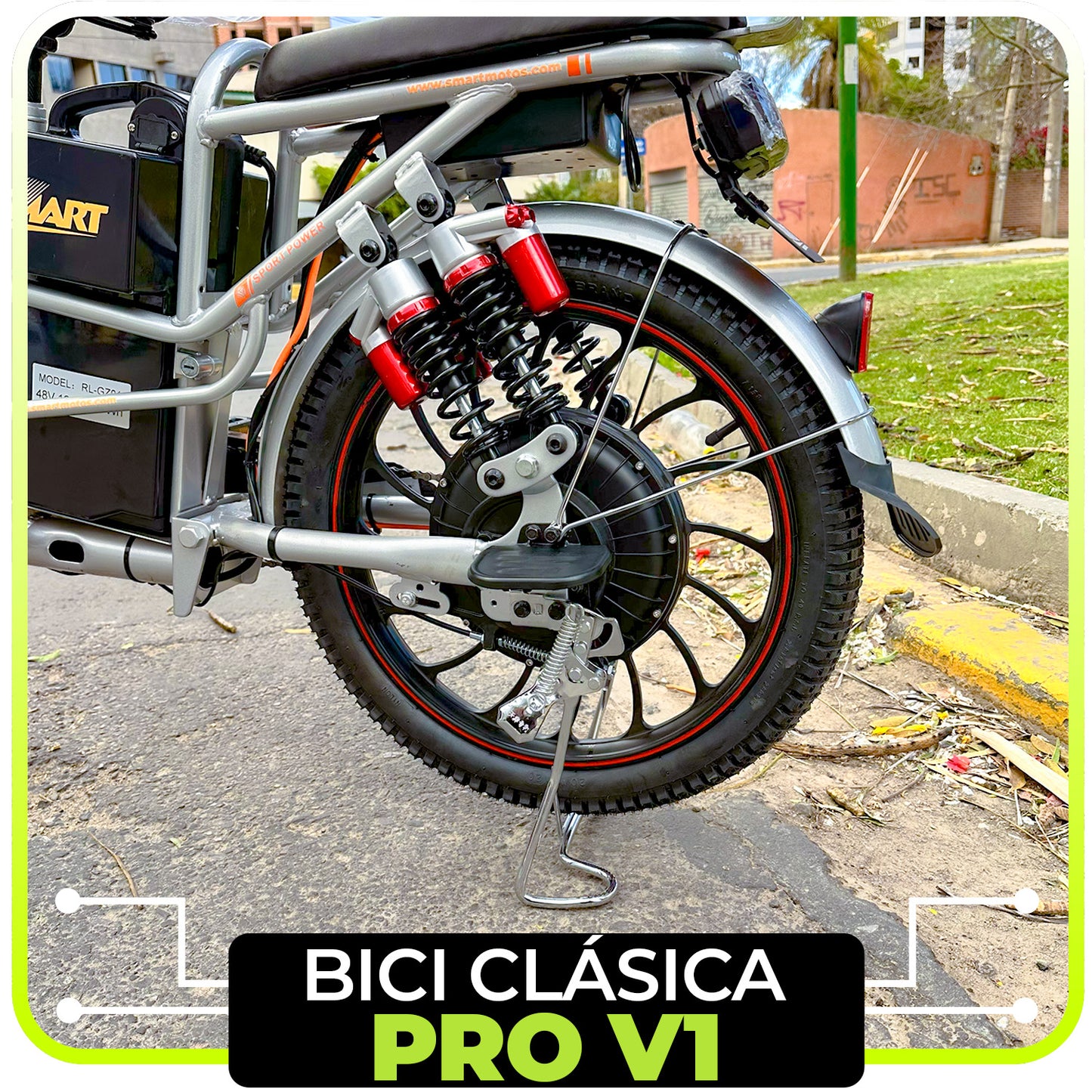 Bici Eléctrica Clásica Pro V1