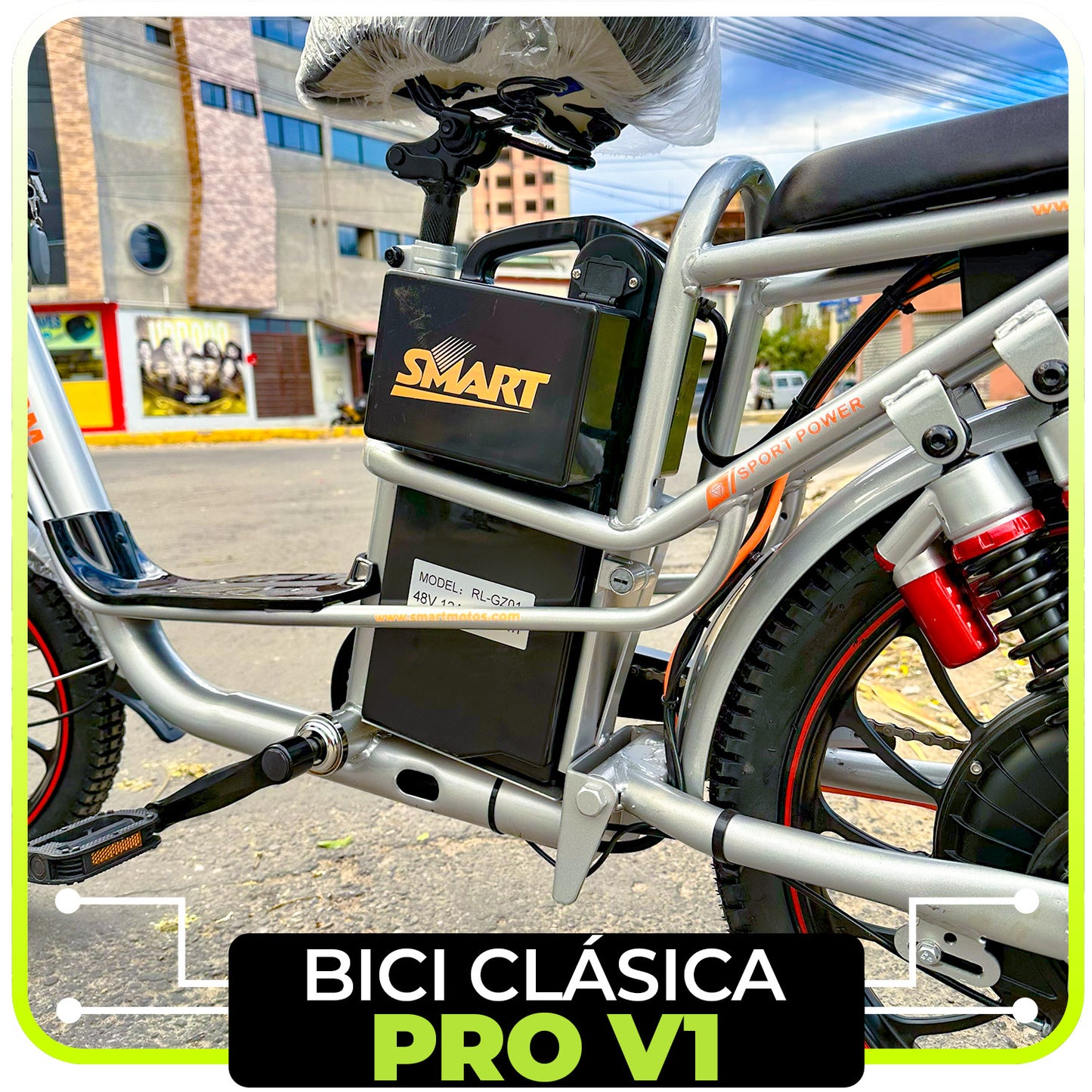 Bici Eléctrica Clásica Pro V1