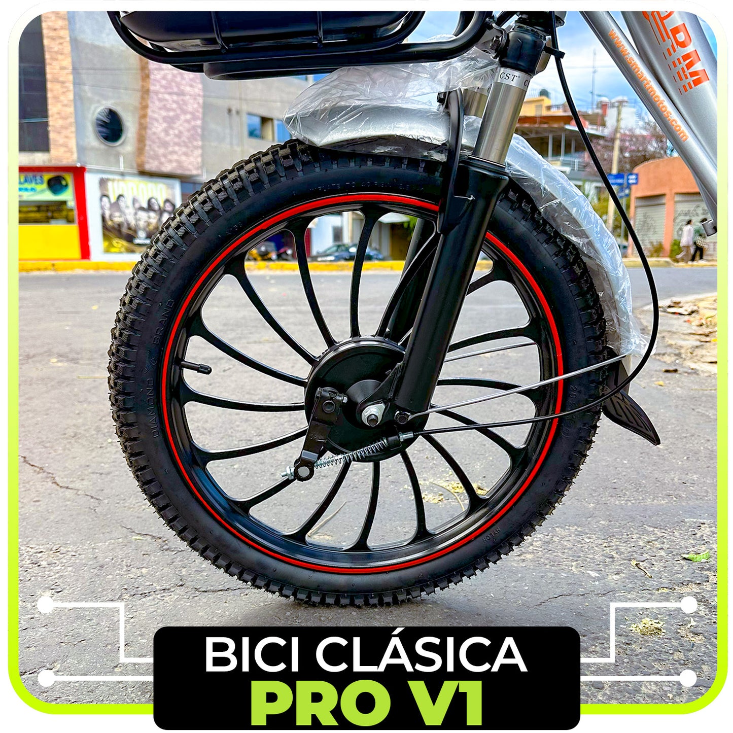 Bici Eléctrica Clásica Pro V1