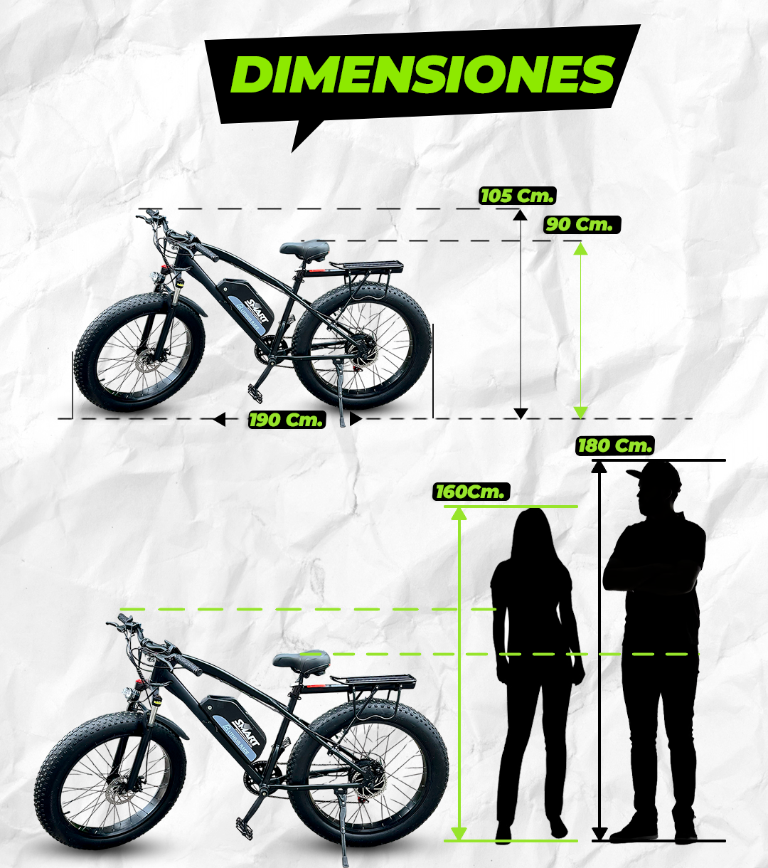 Bicicleta Race Fat Aro 26