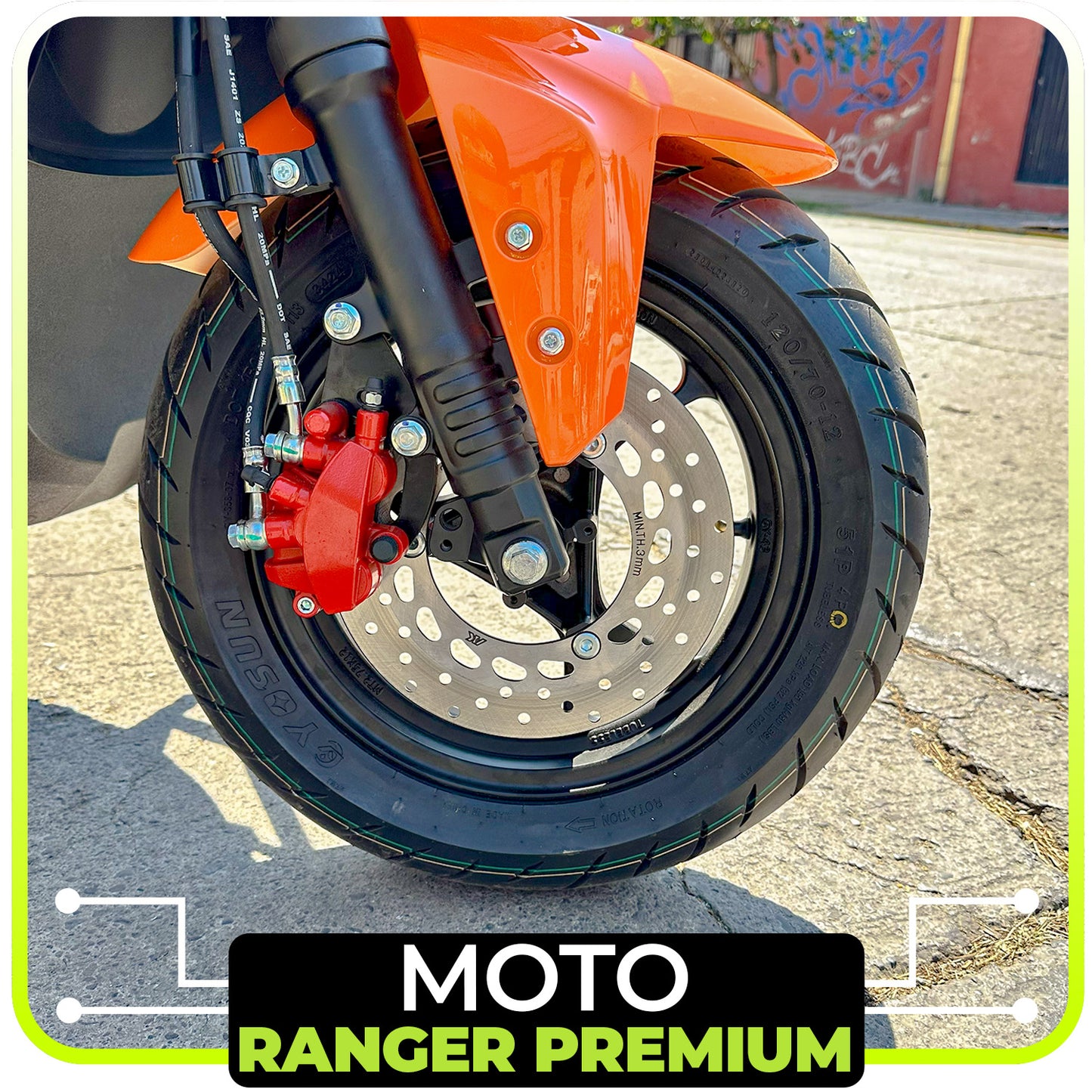 Moto Eléctrica Ranger Premium 3000w