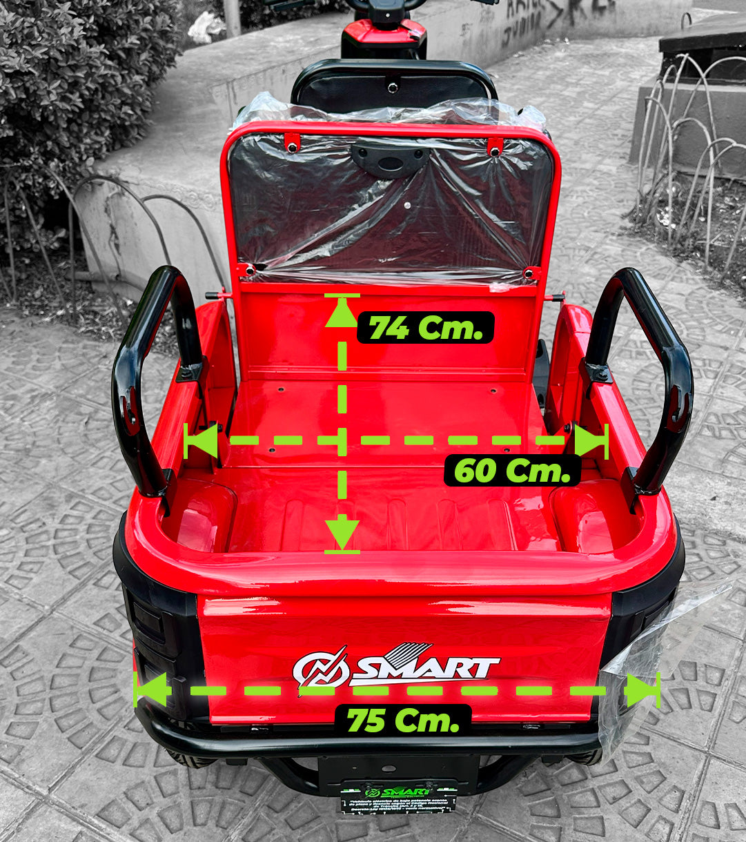 Trimoto Metálica X15 PRO (1500W)
