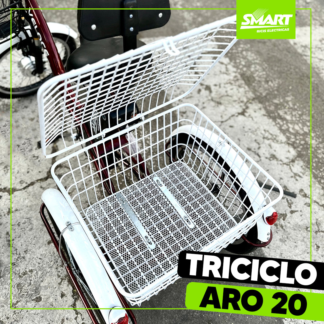 Triciclo Eléctrico Clasico aro 20