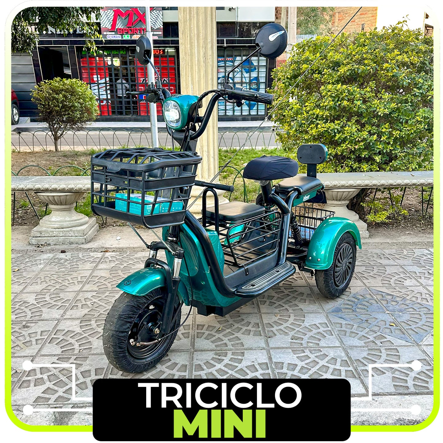 Trimoto Mini Eléctrico 800w