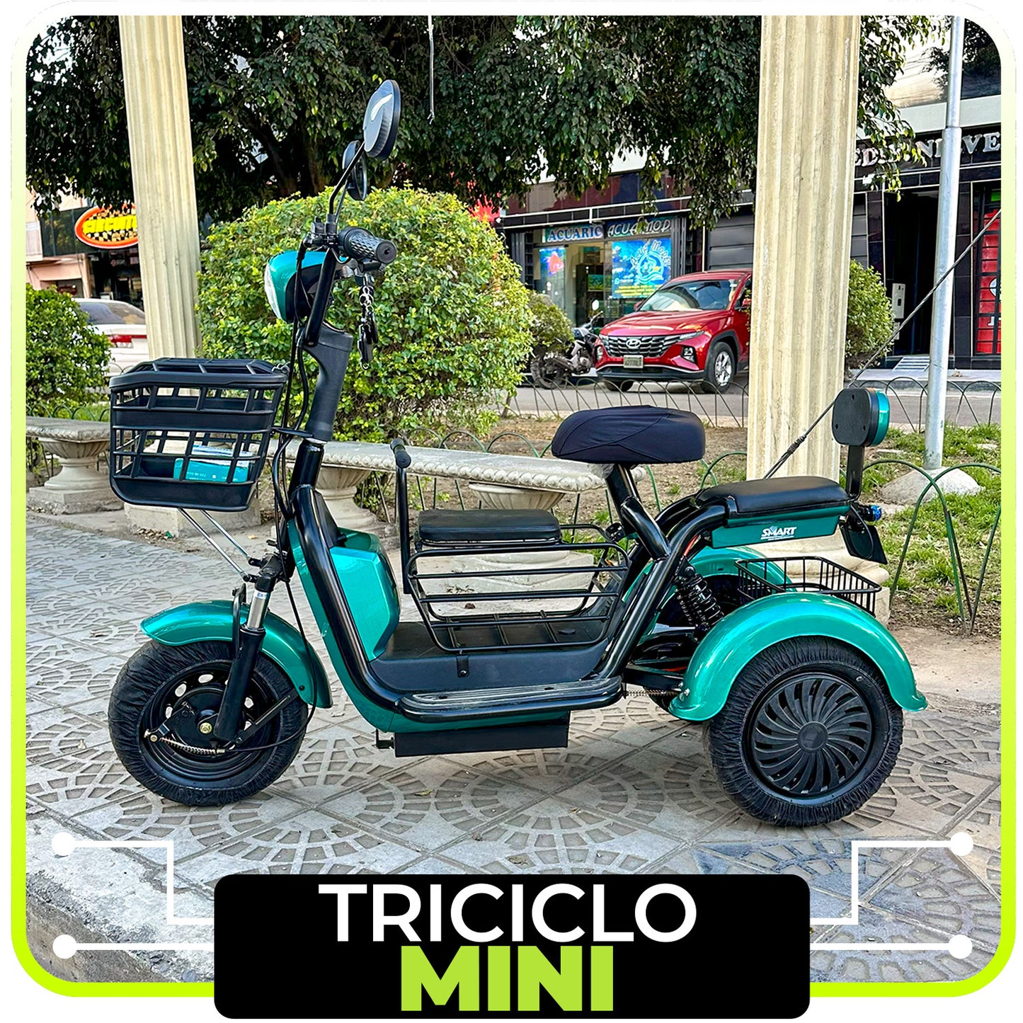 Trimoto Mini Eléctrico 800w