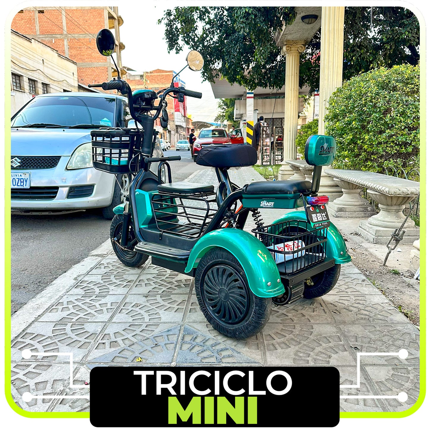 Trimoto Mini Eléctrico 800w