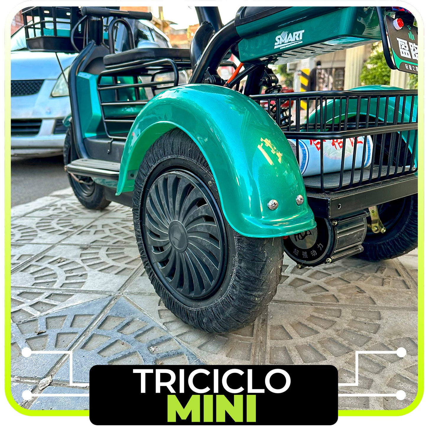 Trimoto Mini Eléctrico 800w