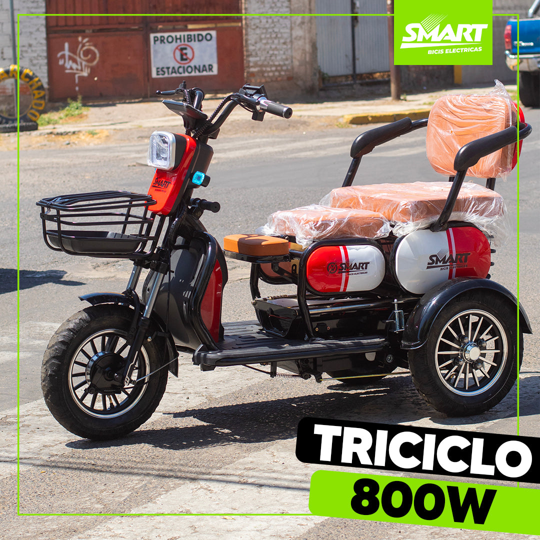 Triciclo Electrico V2 Smart 800W