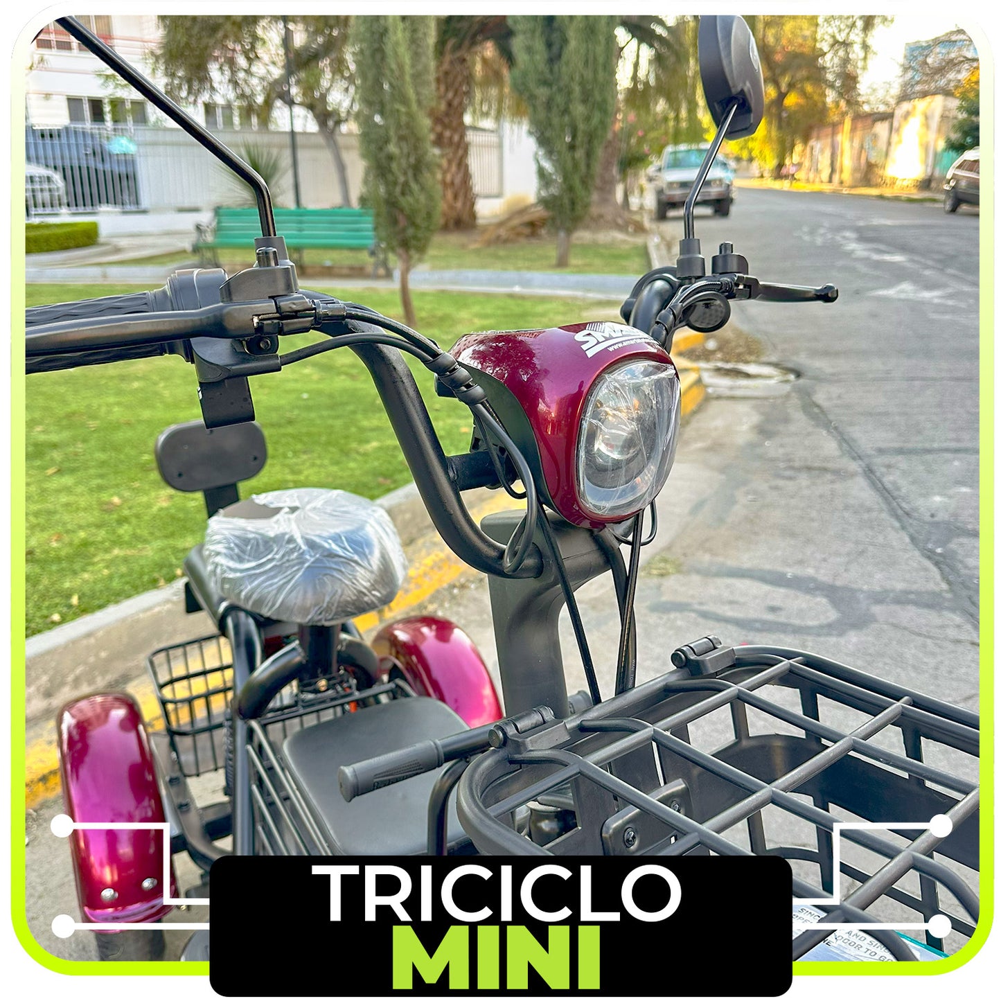 Trimoto Mini Eléctrico 800w