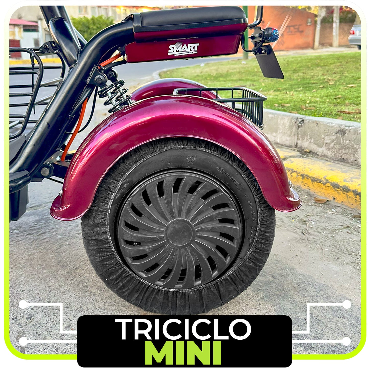 Trimoto Mini Eléctrico 800w