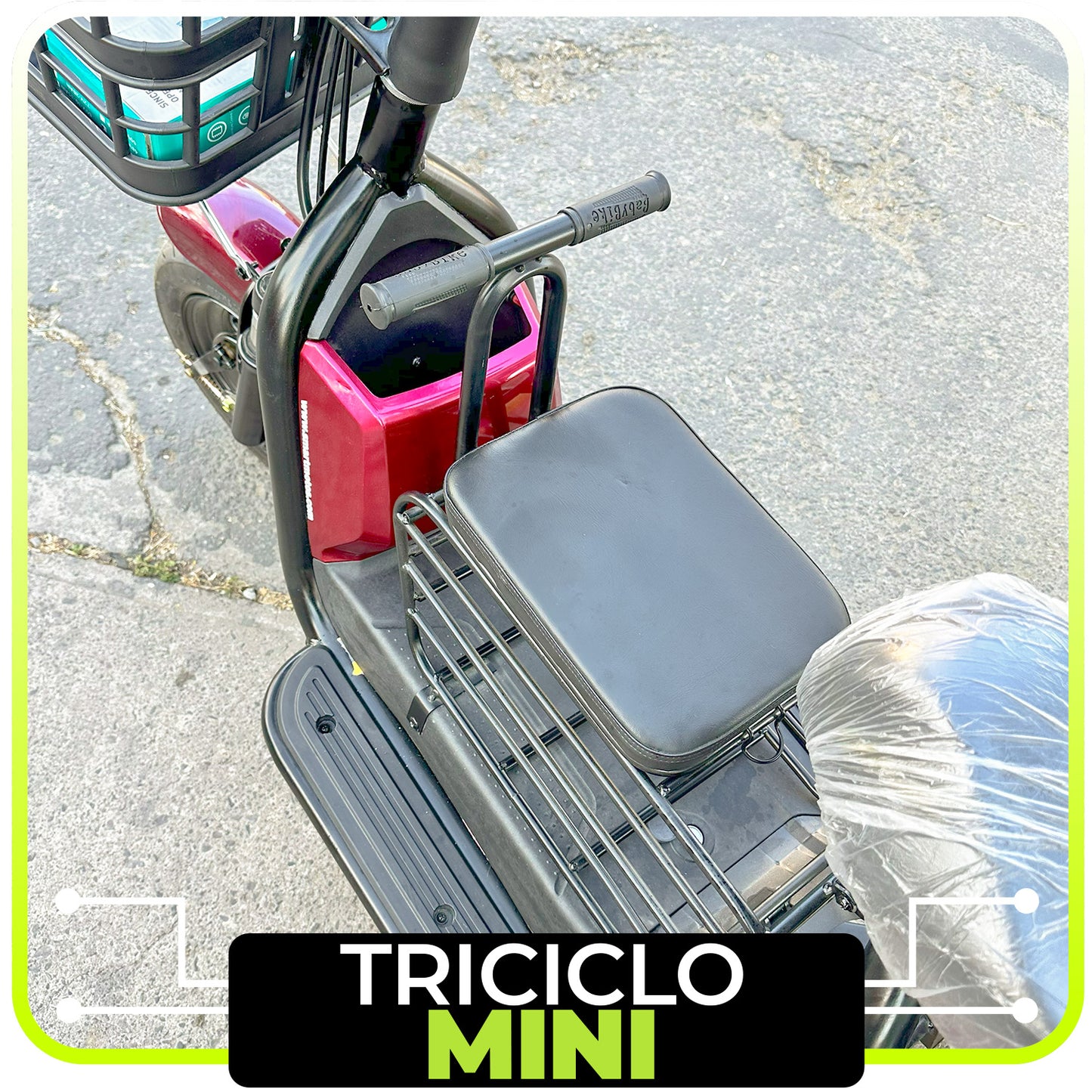 Trimoto Mini Eléctrico 800w