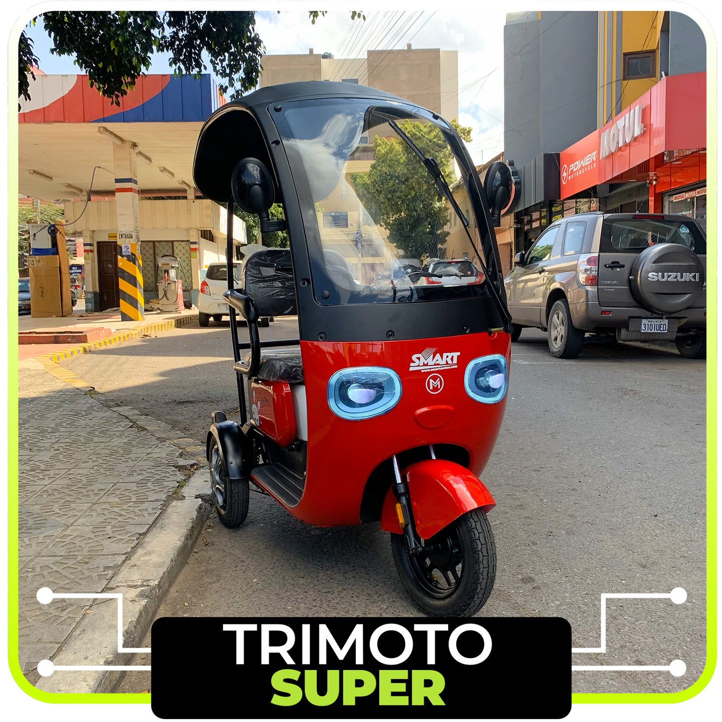 TRIMOTO SUPER CON TECHO