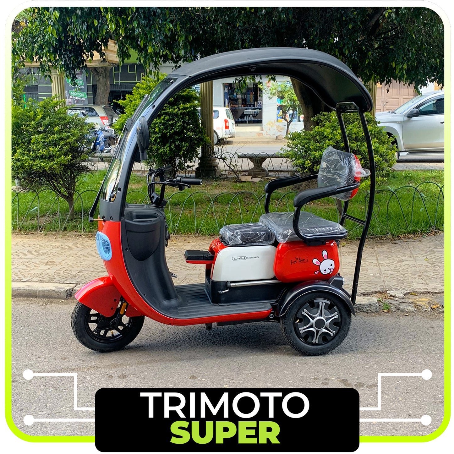 TRIMOTO SUPER CON TECHO