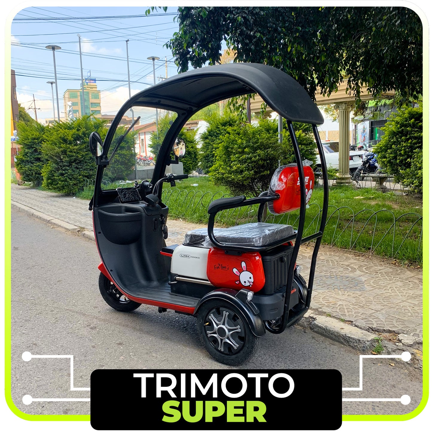 TRIMOTO SUPER CON TECHO