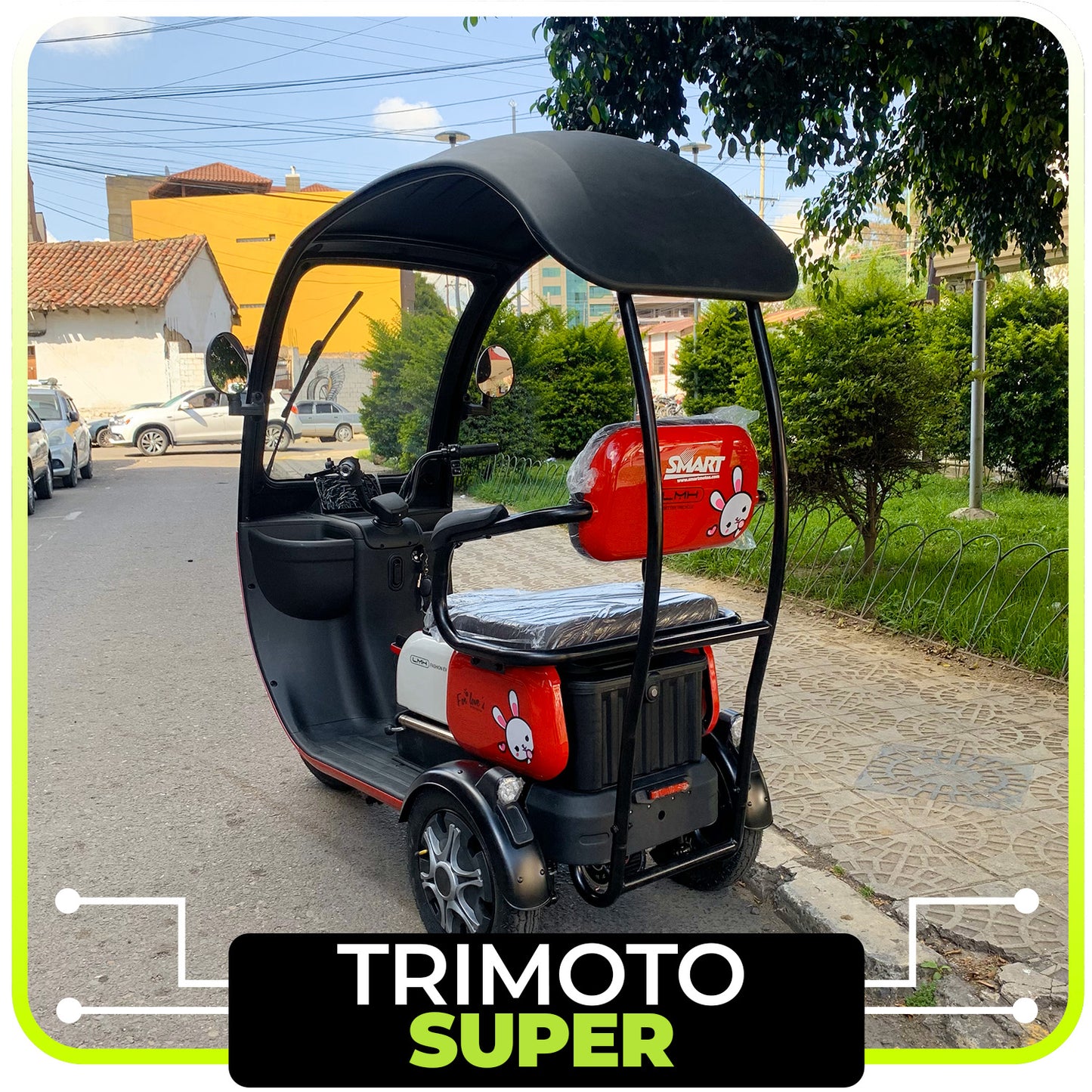 TRIMOTO SUPER CON TECHO