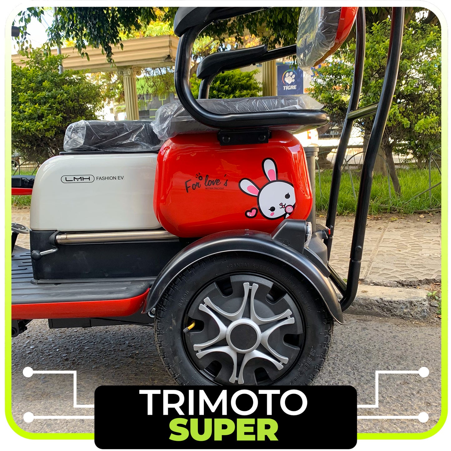 TRIMOTO SUPER CON TECHO