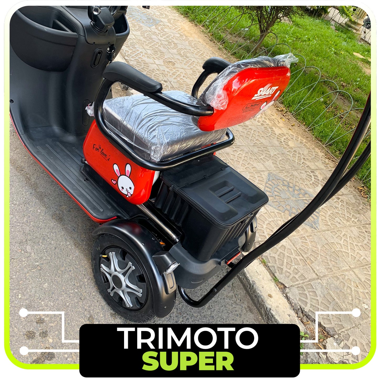 TRIMOTO SUPER CON TECHO