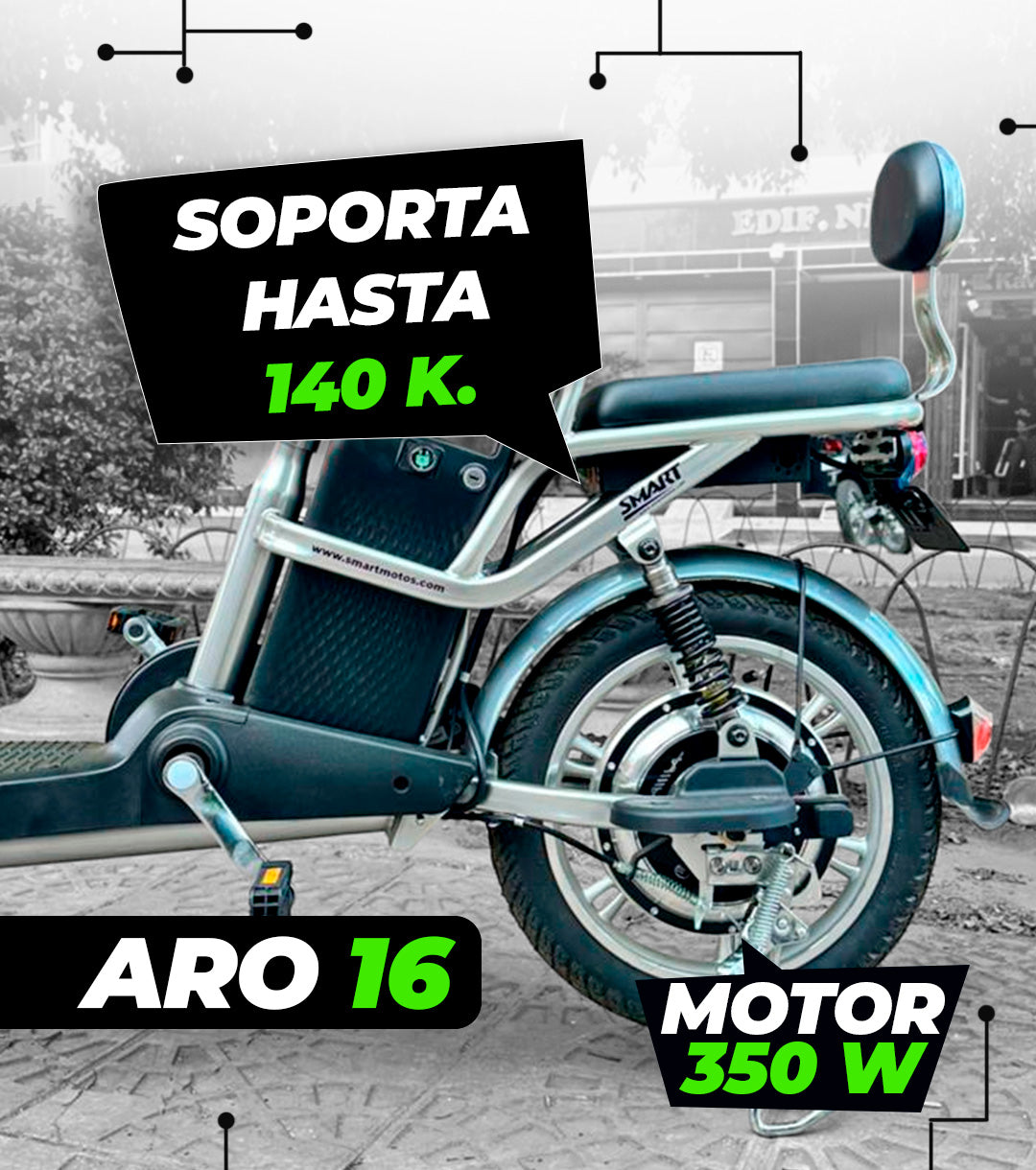 Bici Eléctrica AIMA Plus