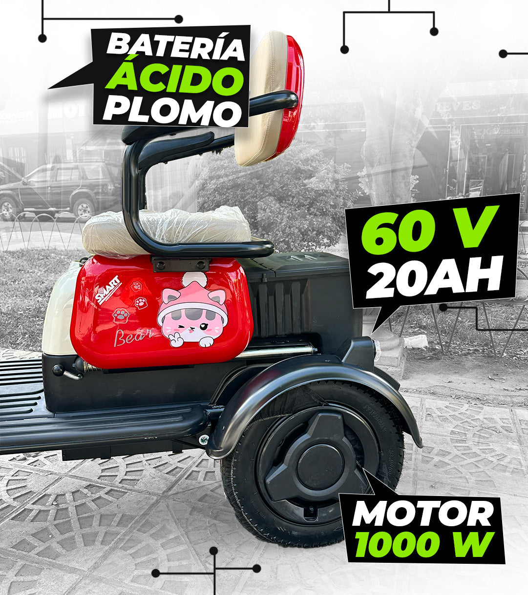 Trimoto Vintage (1000 W)