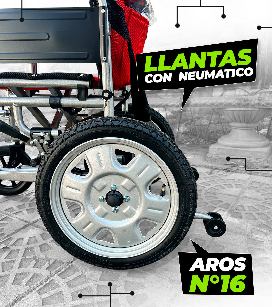 Silla de Ruedas Eléctrica ECO Pro