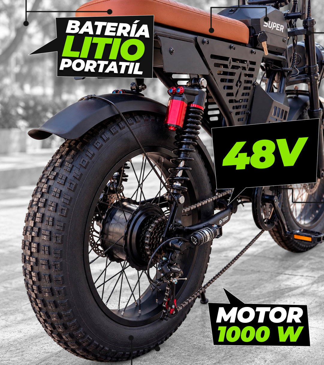 Bici Moto Super 73