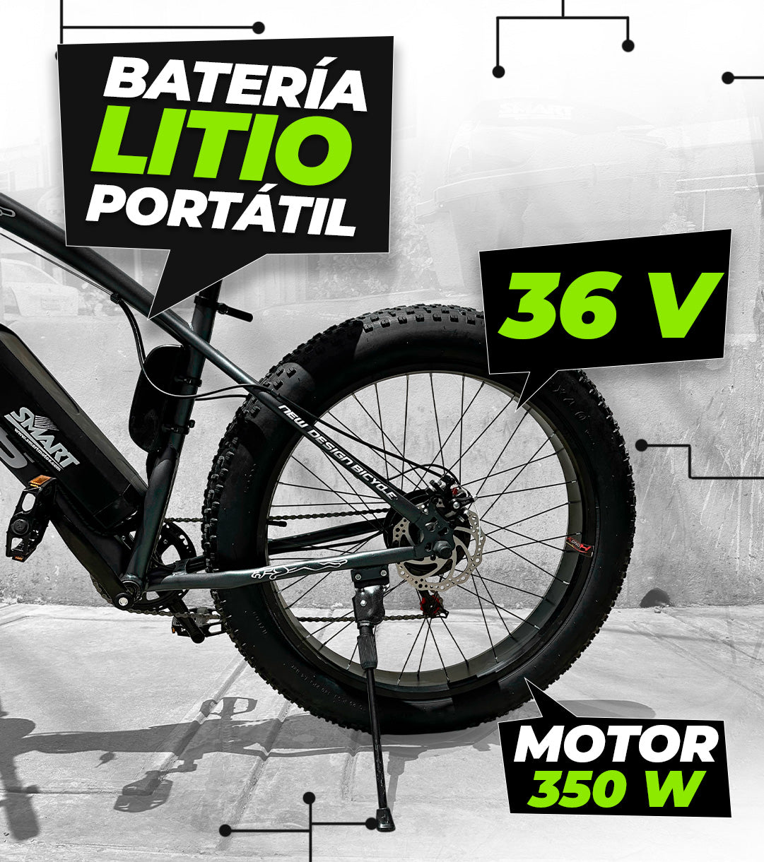 Bicicleta Fat Aro 26