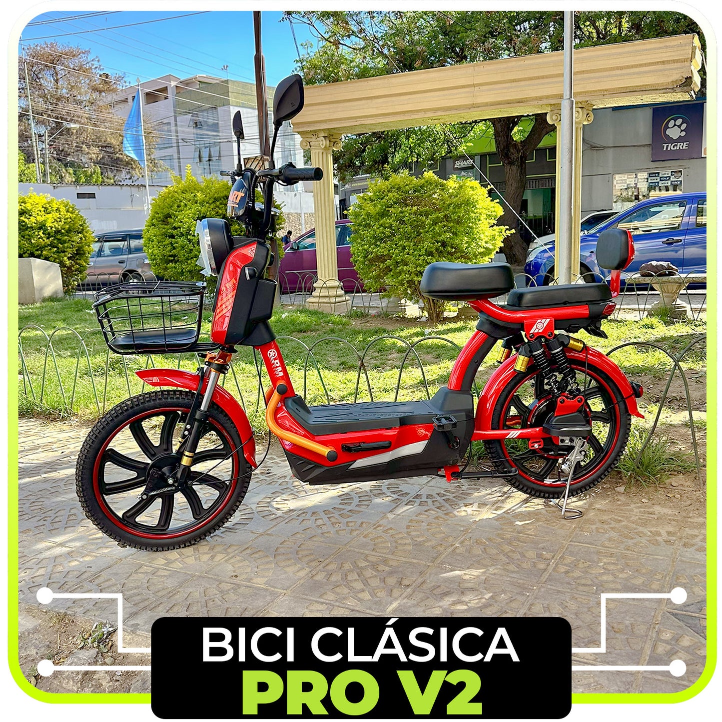 Bici Eléctrica Clásica  Pro V2