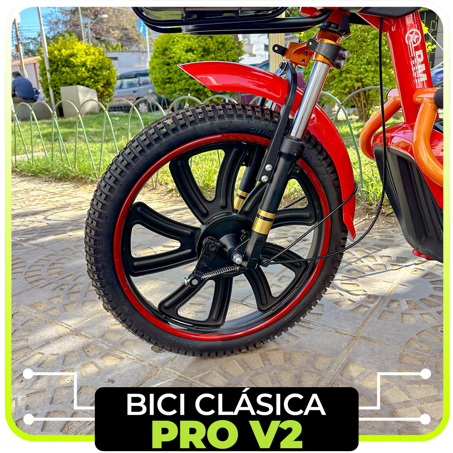 Bici Eléctrica Clásica  Pro V2