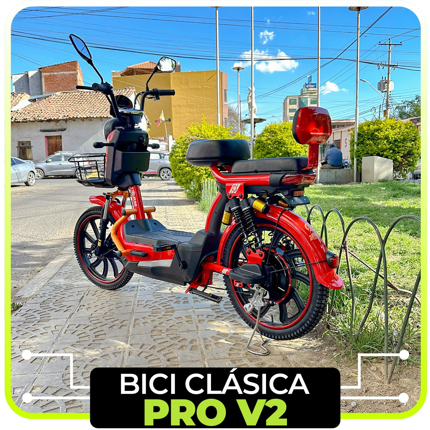 Bici Eléctrica Clásica  Pro V2