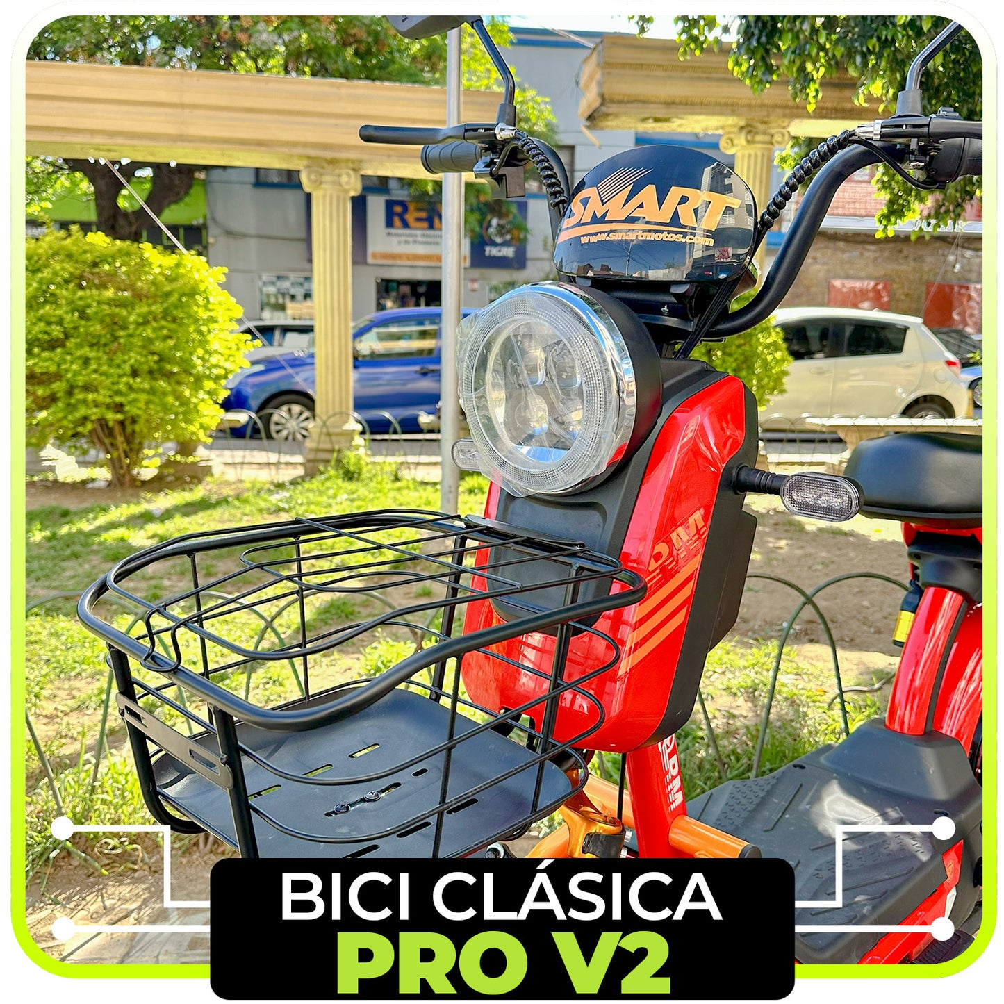 Bici Eléctrica Clásica  Pro V2
