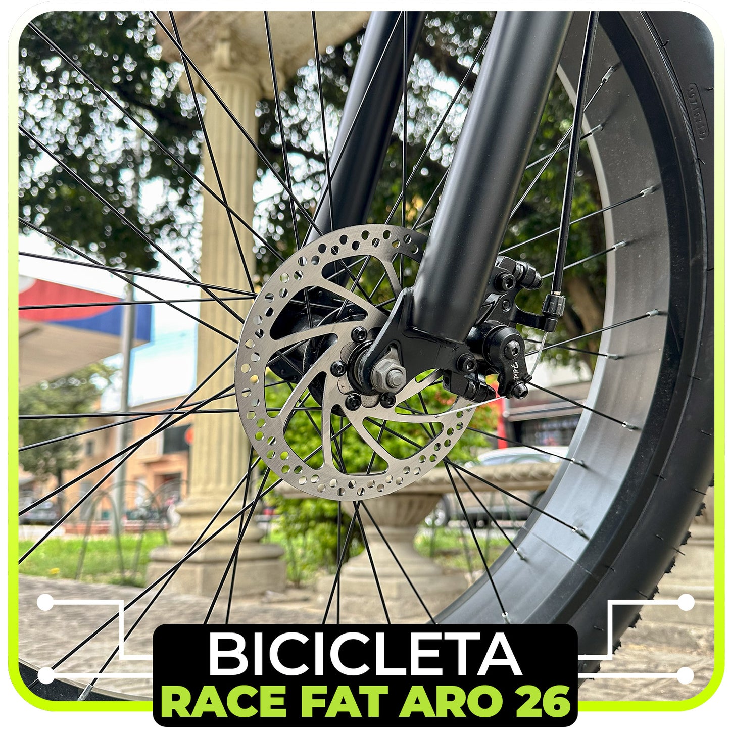 Bicicleta Race Fat Aro 26